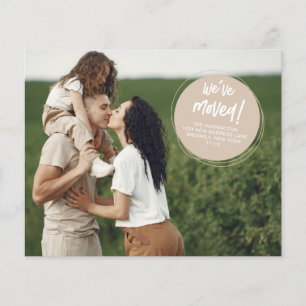 Papier BUDGET Circles Abstraits modernes Photo Mouvement