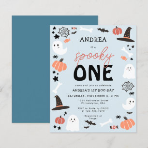 Papier Budget Cute Éffrayant Un Halloween garçon 1er anni