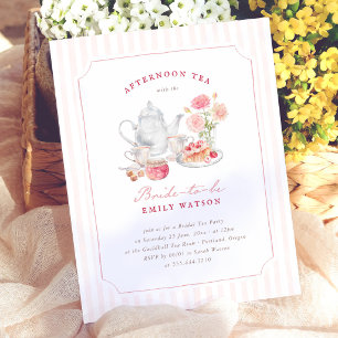 Papier Budget de fête de mariage de thé de jardin anglais