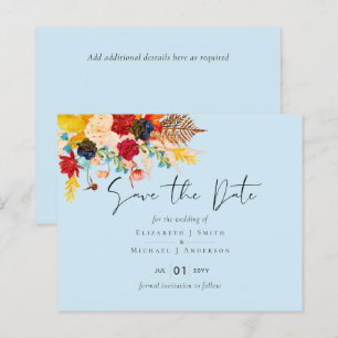 Papier Budget Deep Red Blue Turquoise Cinnamon Enregistre