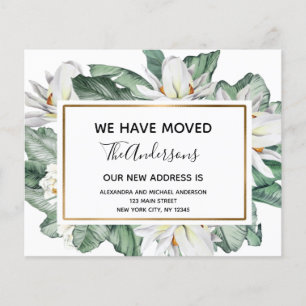 Papier Budget Déplacement Faire-part Tropical Floral