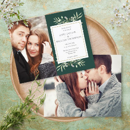 Papier Budget Emerald Green Photos Mariage
