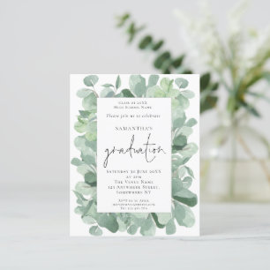 Papier Budget Eucalyptus Frame Photo Invitation du Grad P