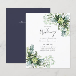 Papier BUDGET Eucalyptus Mariage du feuillage vert