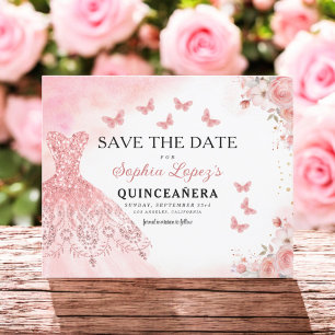 Papier Budget Floral rose princesse Anniversaire Quincean