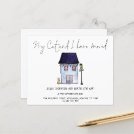 Papier Budget Funny Mon chat J'ai Déplacé Script Déplacem