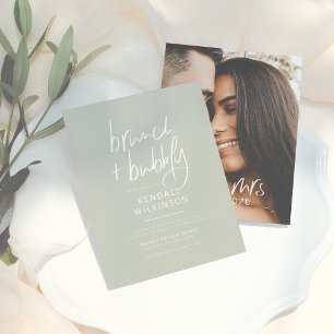 Papier Budget Futur Mme Sage Vert Brunch & Bubbly Photo