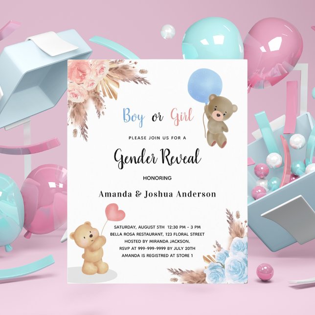 Papier Budget genre révéler pampas tedbear couple (Créateur téléchargé)