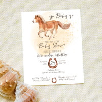 Budget Go bébé aller courir cheval poulain baby sh