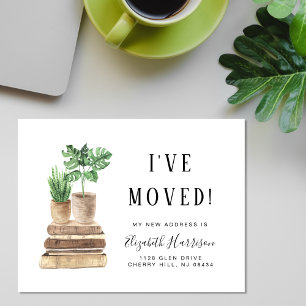 Papier Budget J'ai déplacé des Plantes Boho Moving Faire-