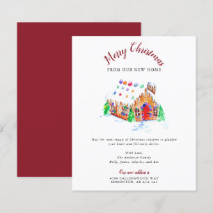 Papier Budget Joyeux Noël de notre nouvelle maison déména