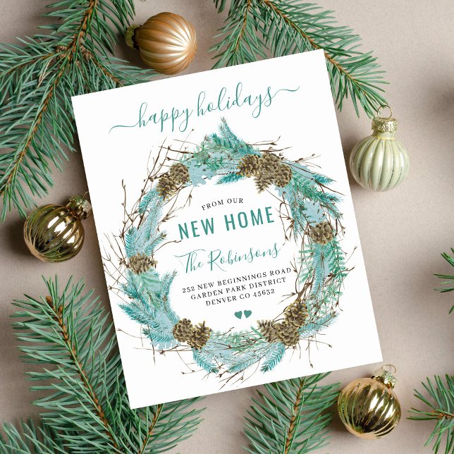 Papier Budget Joyeux vacances déménagement faire-part (Créateur téléchargé)