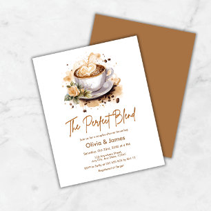 Papier Budget L'Invitation De Douche Couple Mixte Parfait