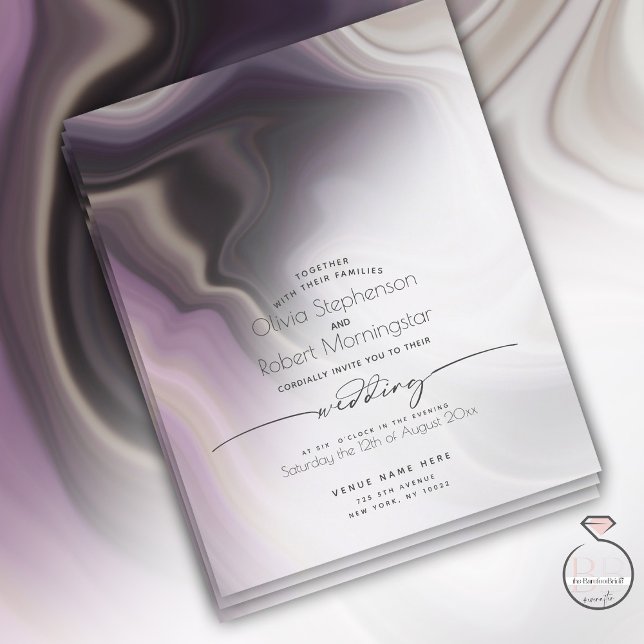 Papier Budget Mais Beau Agate prune poussiéreux (Créateur téléchargé)