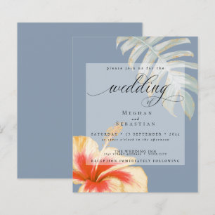 Papier Budget Mais Beau Corail MariageHibiscus Jaune