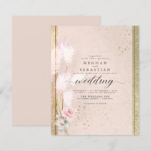 Papier Budget Mais Belle Pampa Rose De Luxe Grass