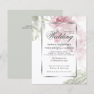 Papier Budget mais belles roses roses rustiques rustiques