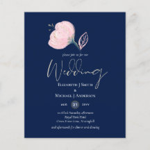 Budget Mariage or bleu rose rose de la marine mode