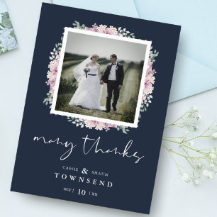 Papier Budget Marine Typographie moderne Couleurs roses F