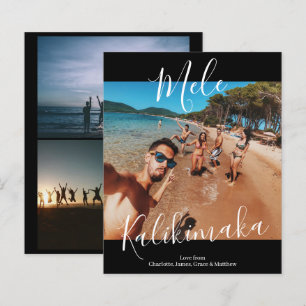 Papier BUDGET Mele Kalikimaka Noël personnalisé