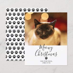 Papier BUDGET Meowy Noël Animaux de compagnie Cat Christm