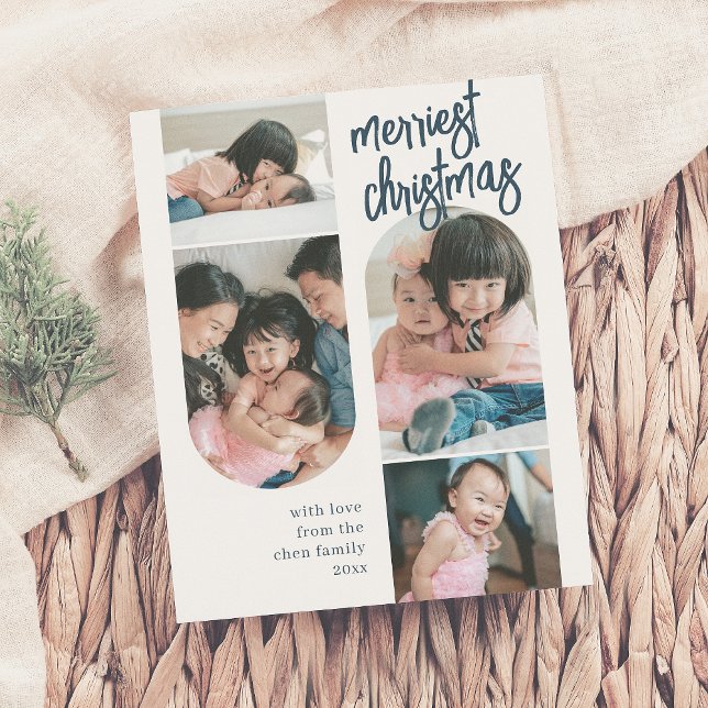 Papier Budget Merriest Noël Arche 4 Photo Fête (Créateur téléchargé)