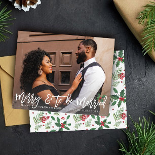 Papier Budget Merry & To Be Marry avec Holly Engagé Photo