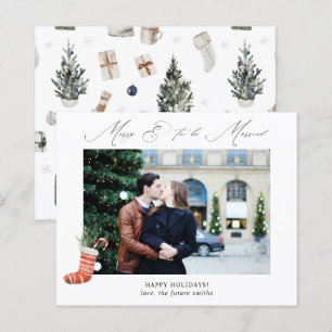 Papier Budget Merry & To Be Marry w Stocking Photo