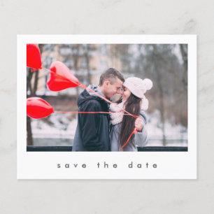 Papier Budget Modern Chic 2 Photo Mariage Enregistrer la 