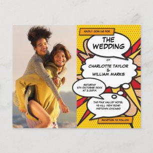 Papier Budget Moderne Faire-part de mariage photo