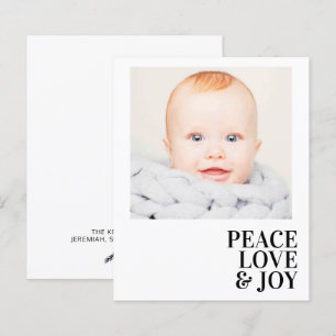 Papier Budget Moderne Minimal Paix Amour Joie Vacances Ph