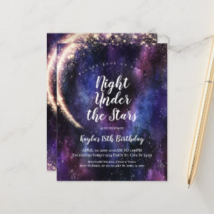 Papier Budget Night Under the Stars Invitations