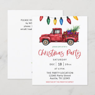 Papier Budget Noël Camion et lumières Noël