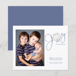 Papier Budget Noël Joie Seashell photo de vacances