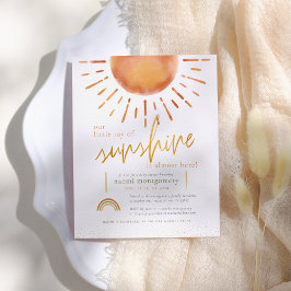 Papier Budget Notre Petit Rayon de Sunshine Baby Boy Douc