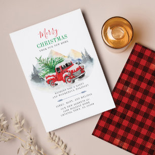 Papier Budget Nous avons déménagé Noël Fête de Noël Démén