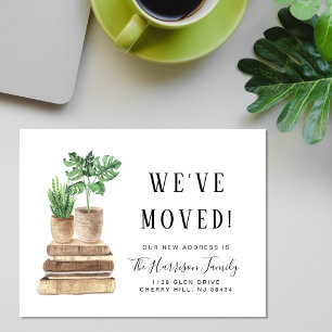 Papier Budget Nous avons déplacé des Plantes Boho Moving