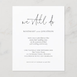 Papier Budget Nous Faisons Encore Script Vow Renouvelleme