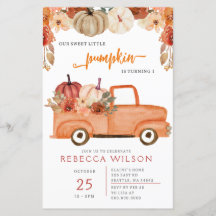Budget Orange Little Citrouille Premier anniversai