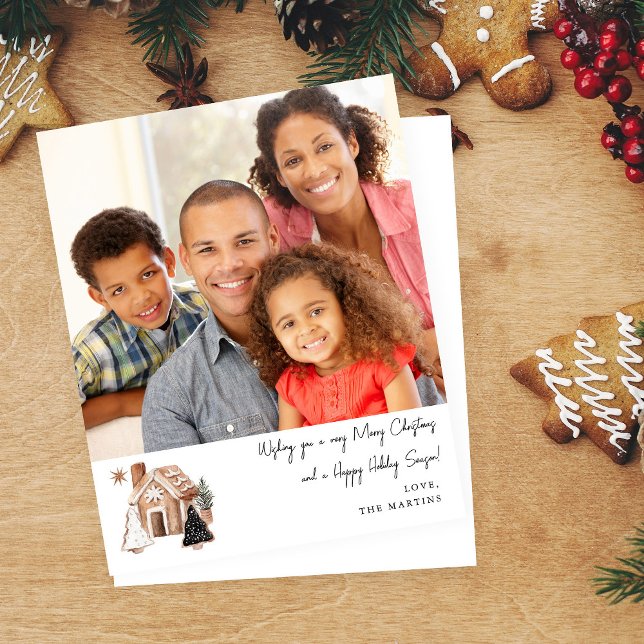 Papier Budget pain d'épice Maison & Cookies de Noël Note (Créateur téléchargé)