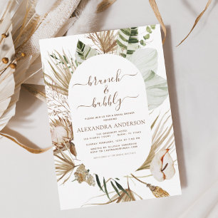 Papier Budget Pampas Grass Boho Brunch & Bubbly