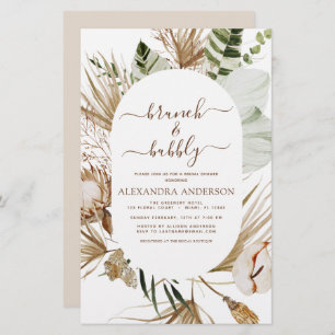 Papier Budget Pampas Grass Boho Brunch & Bubbly