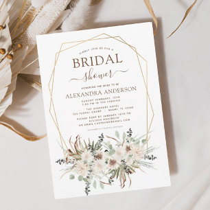 Papier Budget Pampas Grass Fête des mariées Boho Eucalypt