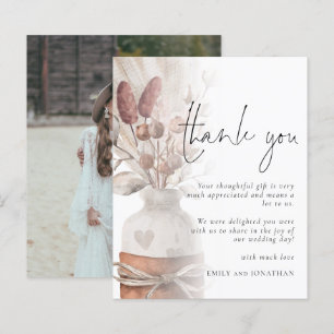 Papier Budget Pampas Revêtement de laiton Mariage photo M
