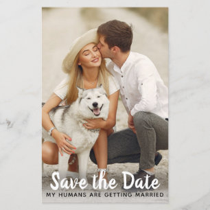Papier Budget Personnalisé Photo Mariage Chien Enregistre