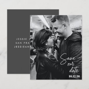Papier Budget Photo Black Script Moderne Enregistrer La D