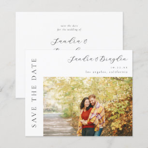 Papier Budget Photo H MOD Simple Enregistrer la date