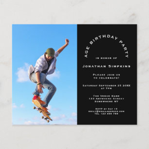 Papier Budget Photo Homme N'importe quel âge Anniversaire