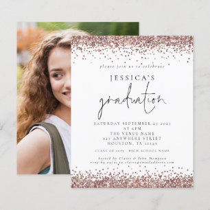 Papier Budget Photo Rose Gold Parties scintillant 2024 Gr