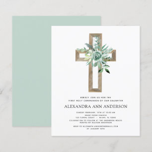 Papier Budget Première Communion Sainte Verdure Eucalyptu